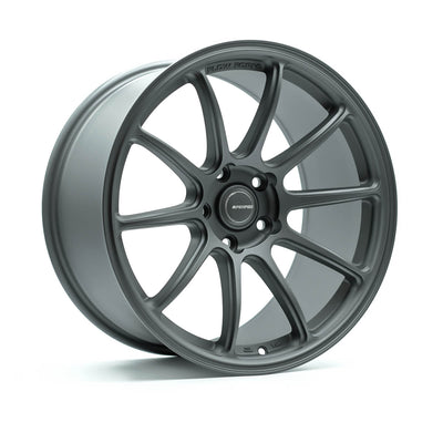 Superspeed - RF03RR - Gunmetal - Matt Gunmetal - 18" x 9.5", 38 Offset, 5x114.3 (Bolt Pattern), 73mm HUB