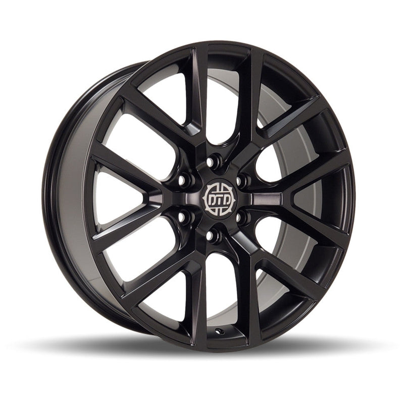 DTD - NORDIK - Black - Satin Black - 18" x 8", 35 Offset, 6x139.7 (Bolt Pattern), 93.1mm HUB