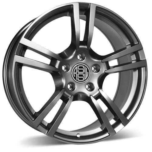 RSSW - Private - Gunmetal - Gun metal - 18" x 8", 50 Offset, 5x130 (Bolt Pattern), 71.6mm HUB