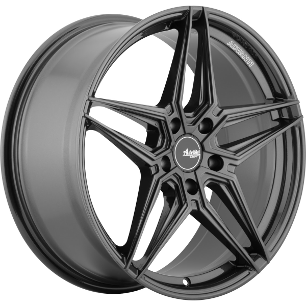 Advanti - Decado - Gunmetal - Dark Metallic Anthracite - 19" x 9.5", 35 Offset, 5x120 (Bolt Pattern), 72.6mm HUB