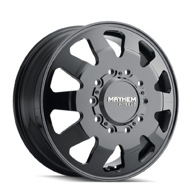 Mayhem - 8181 - Black - FULL BLACK - 22" x 8.25", 169 Offset, 10x285 (Bolt Pattern), 220.1mm HUB
