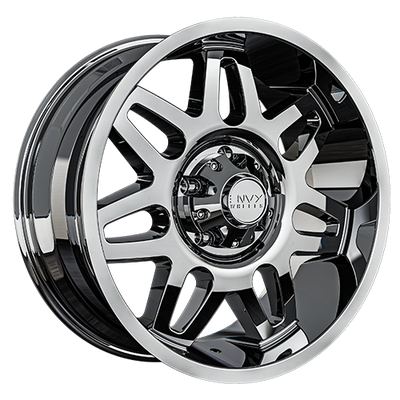 Envy Wheels - ET-2 - Chrome - CHROME - 20" x 9", 18 Offset, 5x139.7 (Bolt Pattern), 77.8mm HUB