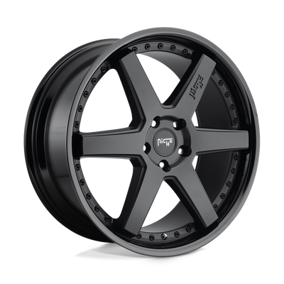 Niche - M192 ALTAIR - Black - Gloss Black Matte Black - 20" x 10.5", 30 Offset, 5x112 (Bolt Pattern), 66.6mm HUB