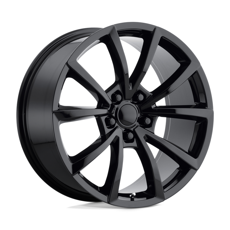 OE Creations - PR184 - Black - GLOSS BLACK - 20" x 9", 34 Offset, 5x127 (Bolt Pattern), 71.5mm HUB