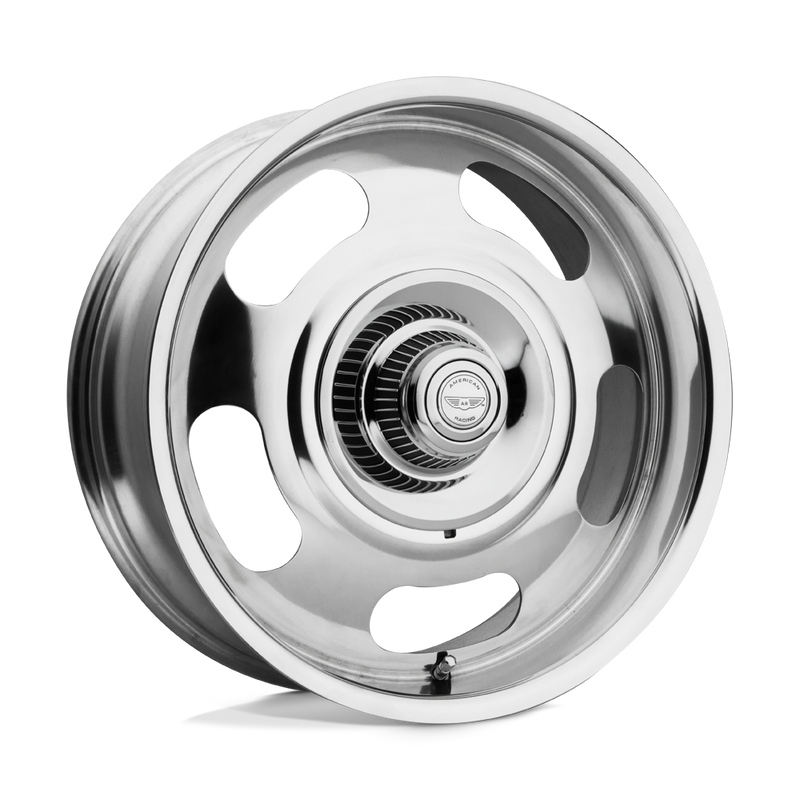 American Racing Vintage - VN506 - Polished - POLISHED - 17" x 7", 0 Offset, 5x120.65/127 (Bolt Pattern), 78.1mm HUB