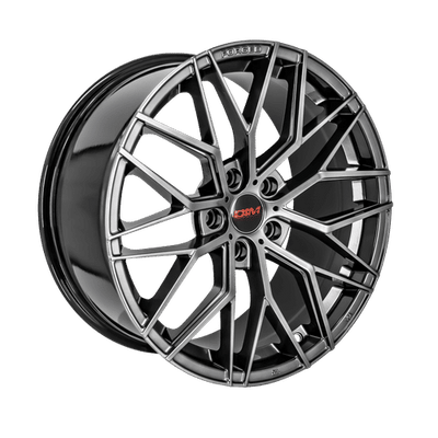 DIM - RE-688 - Grey - 18" x 8.5", 35 Offset, 5x120 (Bolt pattern), 73.1mm HUB