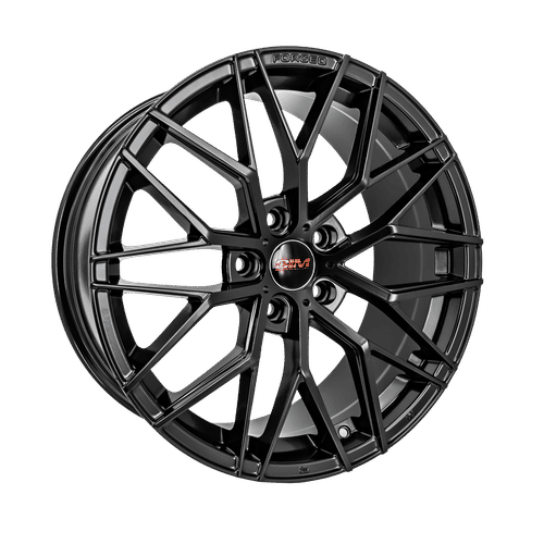 DIM - RE-688 - Black - Matte Black - 18" x 8.5", 35 Offset, 5x112 (Bolt pattern), 73.1mm HUB