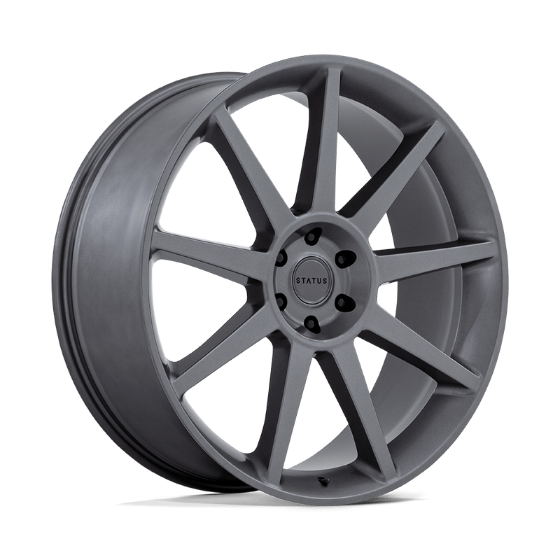 Status Wheels - MAMMOTH - Gunmetal - MATTE ANTHRACITE - 26" x 10", 30 Offset, 6x139.7 (Bolt Pattern), 106.1mm HUB