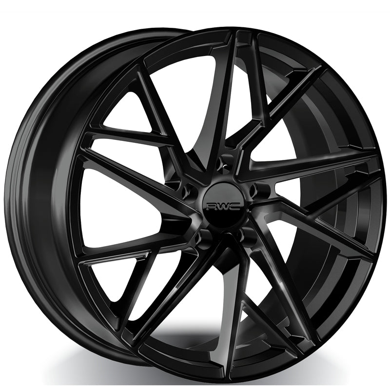 RWC - VW690 / AD690 - Black - BLACK - 17" x 7.5", 45 Offset, 5x112 (Bolt Pattern), 57.1mm HUB