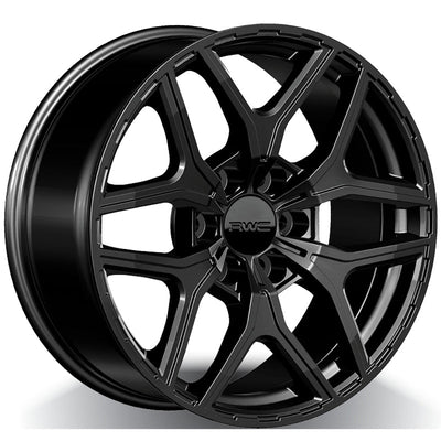 RWC - GM960 - Black - BLACK - 20" x 9", 18 Offset, 6x139.7 (Bolt Pattern), 78.1mm HUB