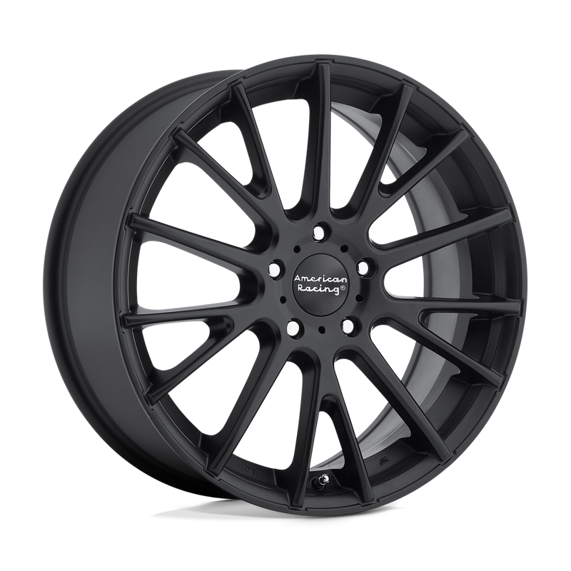 American Racing - AR904 - Black - SATIN BLACK - 16" x 7", 40 Offset, 5x115 (Bolt Pattern), 72.6mm HUB