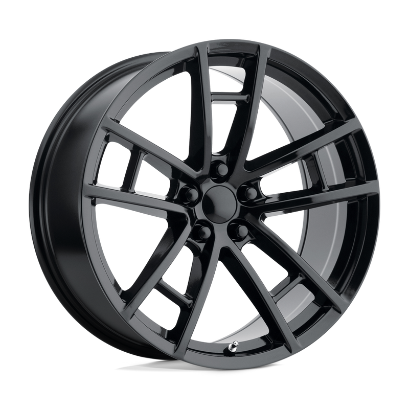OE Creations - PR195 - Black - GLOSS BLACK - 20" x 9", 20 Offset, 5x115 (Bolt Pattern), 71.5mm HUB