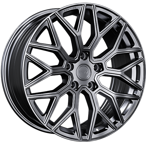 Envy Wheels - FF2GM - Gunmetal - GUN METAL - 18" x 8", 35 Offset, 5x114.3 (Bolt Pattern), 67.1mm HUB