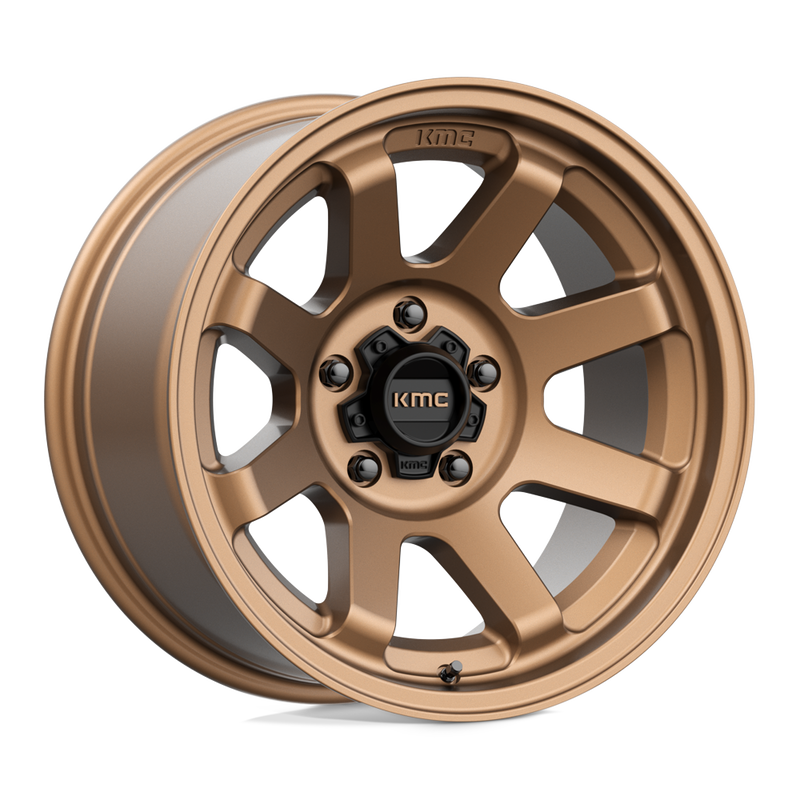 KMC Wheels - KM723 TRAIL - Bronze - MATTE BRONZE - 17" x 9", -12 Offset, 5x127 (Bolt Pattern), 71.5mm HUB