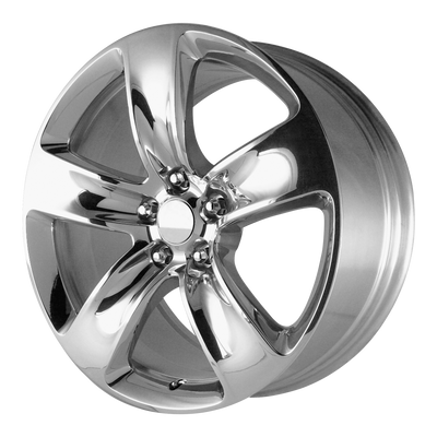 OE Creations - PR154 - Silver - POLISHED - 20" x 9", 34 Offset, 5x127 (Bolt Pattern), 71.5mm HUB