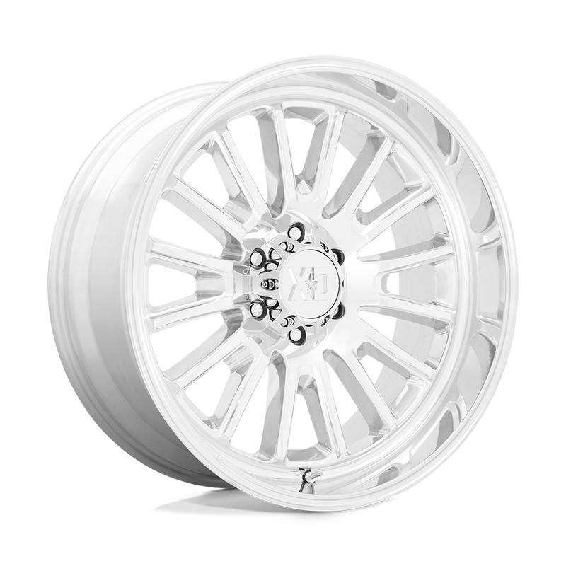 XD Series - XD864 ROVER - Polished - POLISHED - 24" x 12", -44 Offset, 6x139.7 (Bolt Pattern), 106.1mm HUB