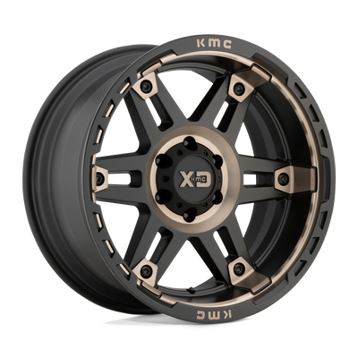 XD Series - XD840 SPY II - Black - Satin Black Dark Tint - 20" x 9", 0 Offset, 8x180 (Bolt Pattern), 124.2mm HUB