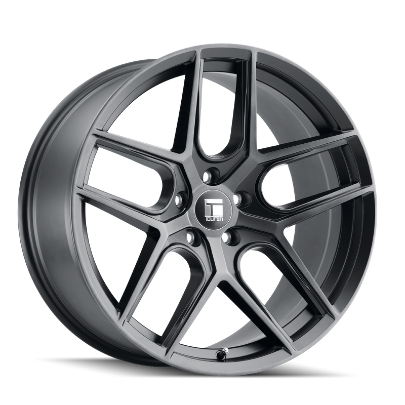 Touren - TR79 - Black - BRUSHED MATTE BLACK WITH DARK TINT - 20" x 9", 35 Offset, 5x112 (Bolt Pattern), 66.6mm HUB