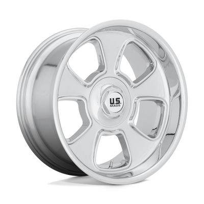 US Mag - U126 BOULEVARD - Polished - CHROME PLATED - 20" x 8", 1 Offset, 6x139.7 (Bolt Pattern), 90mm HUB