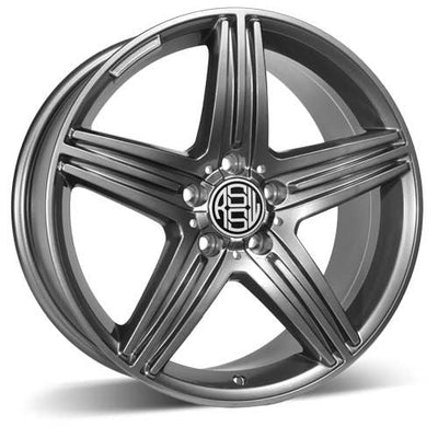 RSSW - Exclusive - Gunmetal - Gun metal - 17" x 8", 45 Offset, 5x112 (Bolt Pattern), 66.6mm HUB