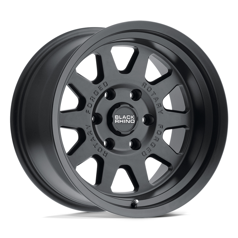Black Rhino - STADIUM - Black - MATTE BLACK - 20" x 8.5", 0 Offset, 6x139.7 (Bolt Pattern), 112.1mm HUB