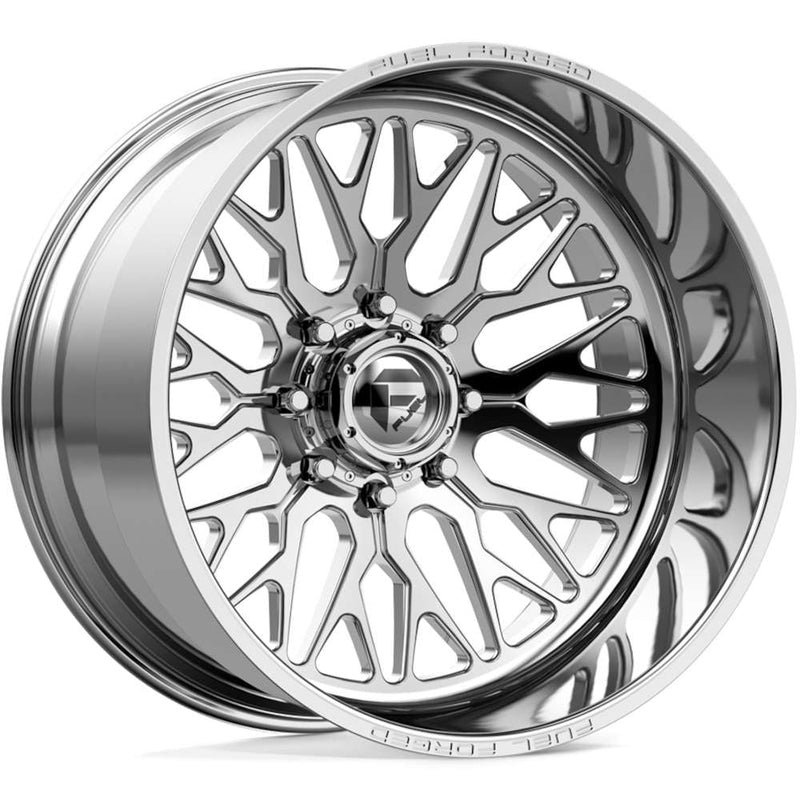 Fuel - FF109 - Polished - 24" x 12", -40 Offset, 6x139.7 (Bolt pattern), 78.1mm HUB