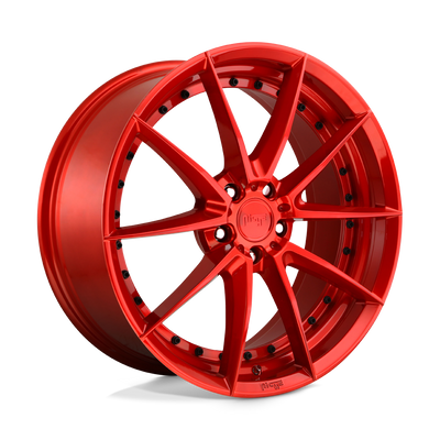 Niche - M213 SECTOR - CANDY RED - 20" x 9", 35 Offset, 5x114.3 (Bolt Pattern), 72.6mm HUB