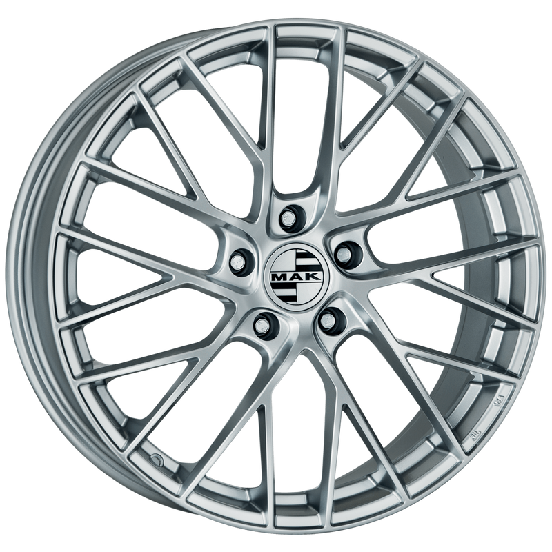 Mak Wheels - MONACO - Silver - SILVER - 19" x 8.5", 55 Offset, 5x130 (Bolt Pattern), 71.6mm HUB