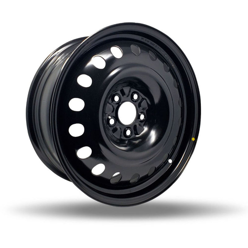 DTD - Steel - Black - Black - 18" x 7.5", 38 Offset, 5x114.3 (Bolt Pattern), 66.1mm HUB