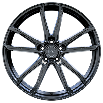 Envy Wheels - FF-1 - Gunmetal - LIQUID METAL - 18" x 8", 40 Offset, 5x120 (Bolt Pattern), 72.6mm HUB