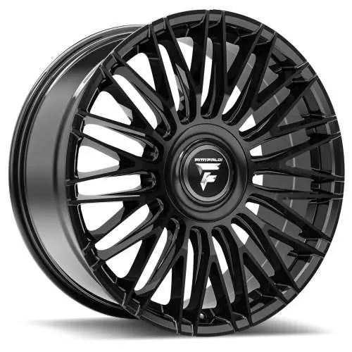Fittipaldi Sport - FS369 - Black - Gloss Black - 24" x 10", 35 Offset, 5x112/120 (Bolt pattern), 74.10mm HUB