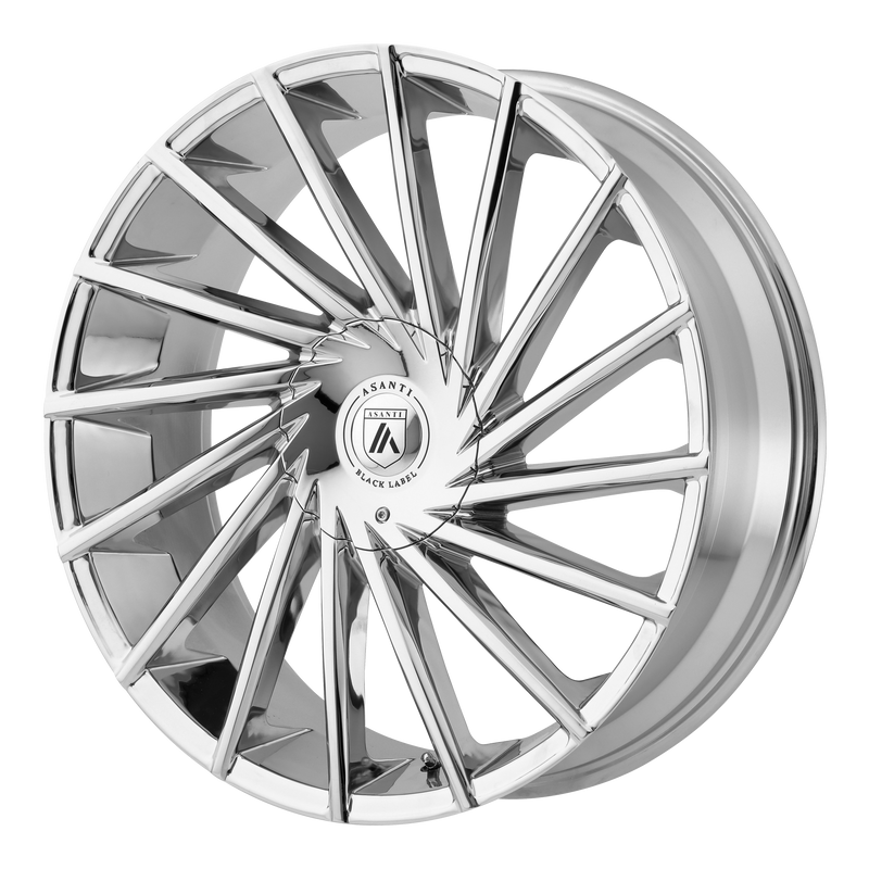 Asanti Black - ABL-18 MATAR - Chrome - 26" x 10", 15 Offset, 5x127 (Bolt pattern), 78.10mm HUB