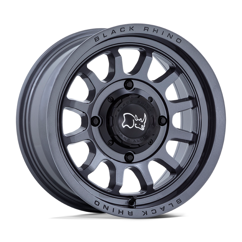 Black Rhino Powersports - RAPID UTV - Gunmetal - Gloss Gunmetal - 14" x 7", 10 Offset, 4x156 (Bolt pattern), 115.1mm HUB