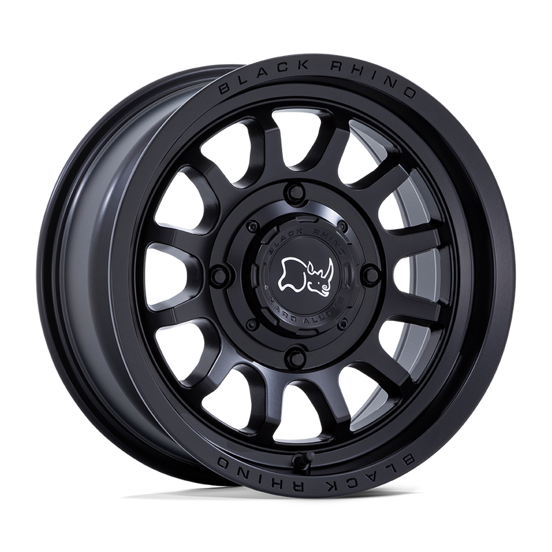 Black Rhino Powersports - RAPID UTV - Black - Matte Black - 14" x 7", 10 Offset, 4x110 (Bolt pattern), 86.0mm HUB