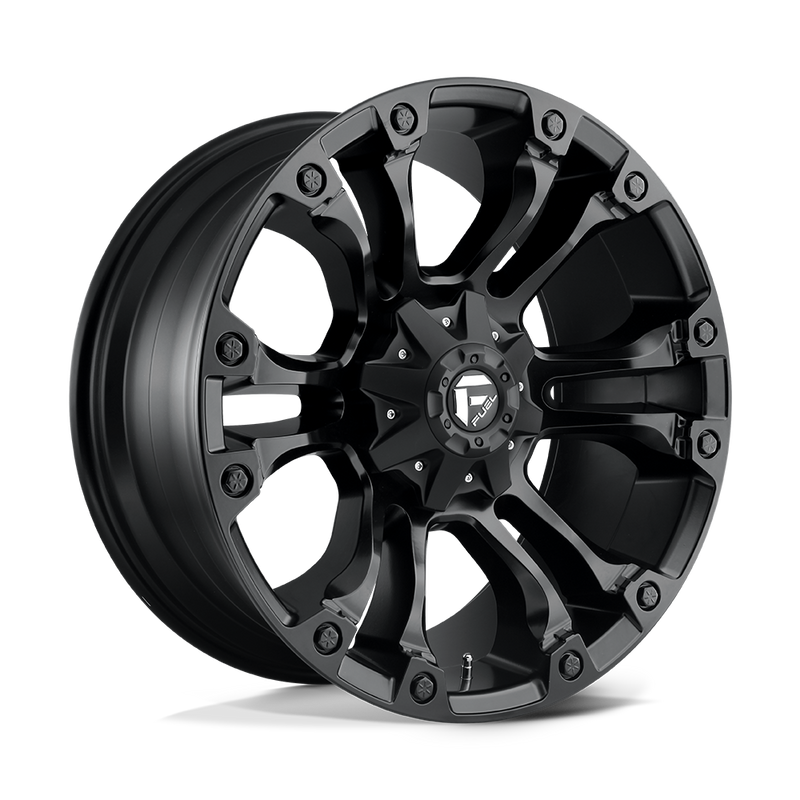 Fuel - D560 VAPOR - Black - MATTE BLACK - 20" x 12", -44 Offset, 5x114.3, 127 (Bolt Pattern), 78.1mm HUB