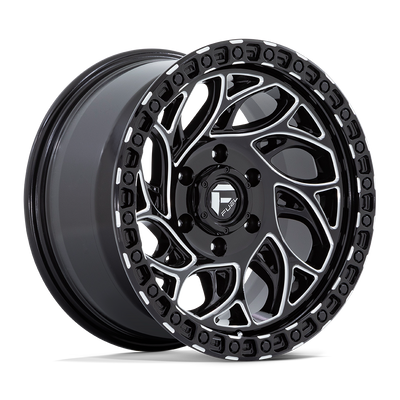 Fuel - D840 RUNNER OR - Black - Gloss Black Milled - 18" x 9", 1 Offset, 5x127 (Bolt pattern), 71.5mm HUB