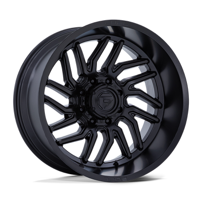 Fuel - D864 HURRICANE - Black - Blackout - 20" x 10", -18 Offset, 5x139.7 (Bolt pattern), 78.1mm HUB