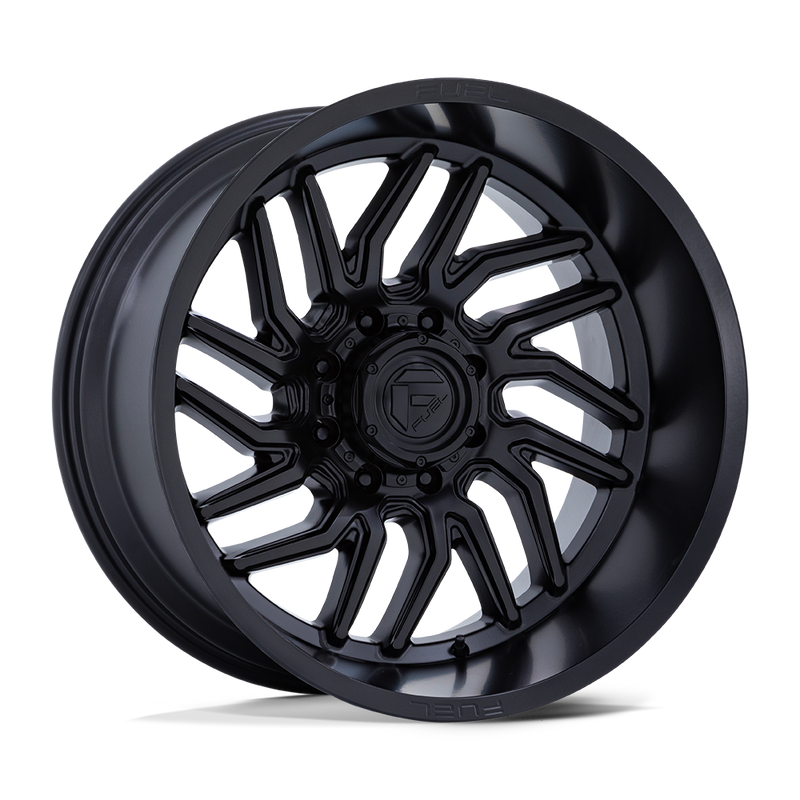 Fuel - D864 HURRICANE - Black - Blackout - 20" x 10", -18 Offset, 5x139.7 (Bolt pattern), 78.1mm HUB