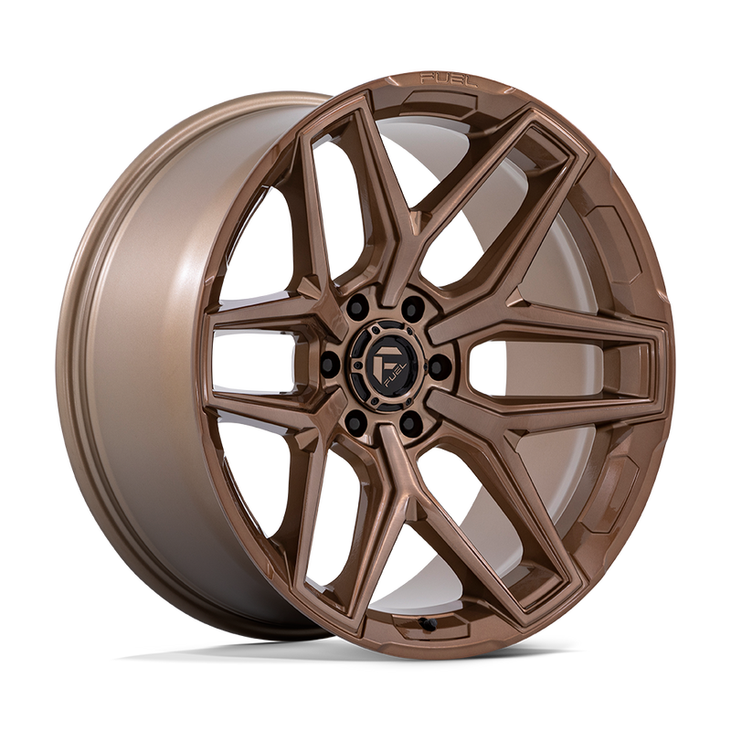 Fuel - FLUX - Bronze - Platinum Bronze - 20" x 9", 20 Offset, 6x135 (Bolt pattern), 87.1mm HUB
