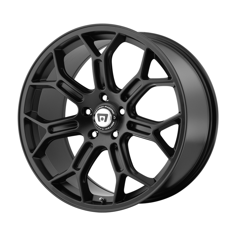 Motegi - MR120 TECHNO MESH S - Black - Satin Black - 19" x 10", 79 Offset, 5x120.65 (Bolt pattern), 72.56mm HUB