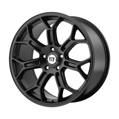 Motegi - MR120 TECHNO MESH S - Black - Satin Black - 19" x 10", 48 Offset, 5x120.65 (Bolt pattern), 72.56mm HUB