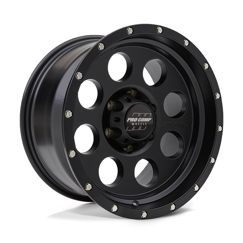 Pro Comp - PA45 PROXY - Black - Satin Black - 17" x 9", -6 Offset, 5x127 (Bolt pattern), 78.1mm HUB
