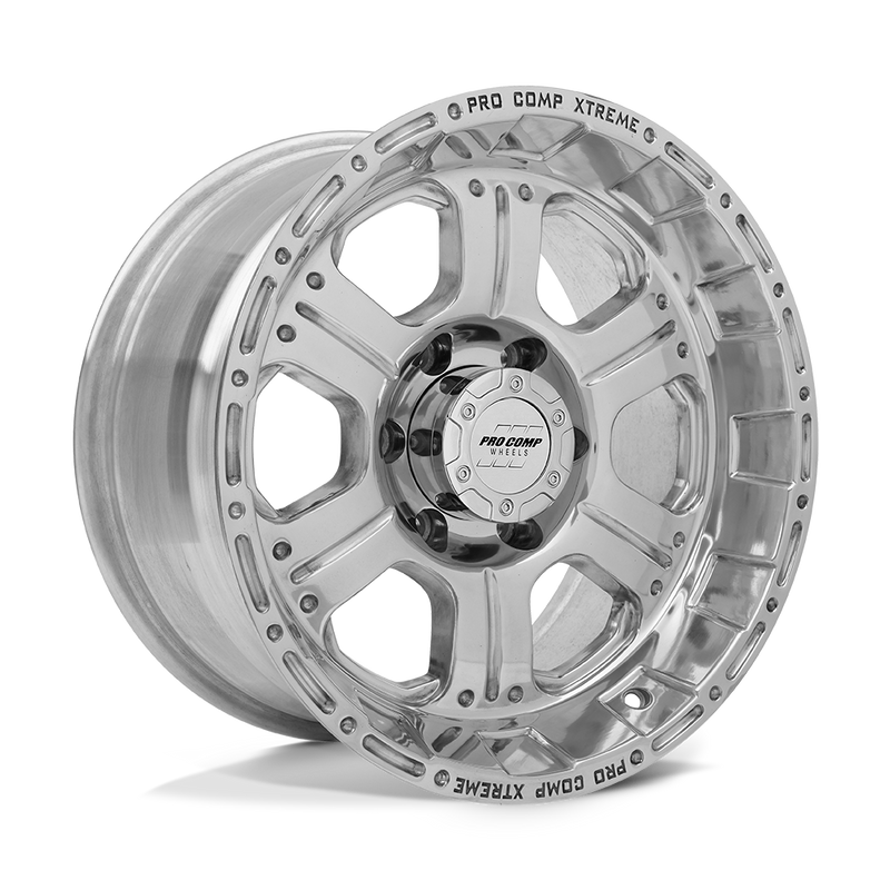 Pro Comp - PA89 KORE - Polished - 16" x 8", 0 Offset, 6x139.7 (Bolt pattern), 108.0mm HUB