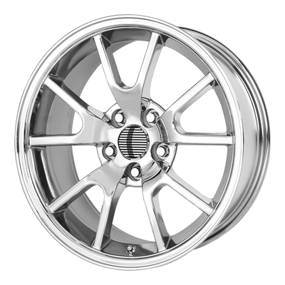 OE Creations - PR118 - Chrome - CHROME - 18" x 10", 22 Offset, 5x114.3 (Bolt Pattern), 70.7mm HUB