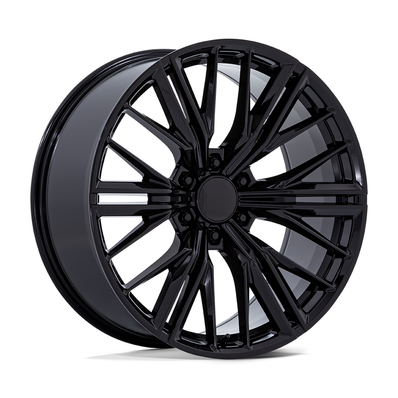 OE Creations - PR227 - Black - Gloss Black - 24" x 10", 24 Offset, 6x139.7 (Bolt pattern), 78.1mm HUB