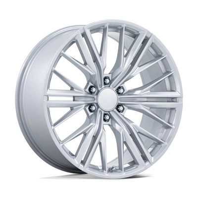 OE Creations - PR227 - Silver - Gloss Silver - 24" x 10", 24 Offset, 6x139.7 (Bolt pattern), 78.1mm HUB