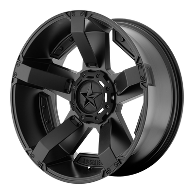 XD Series - XD811 ROCKSTAR II - Black - Satin Black W/ Accents - 18" x 9", 0 Offset, 5x127 (Bolt pattern), 78.3mm HUB