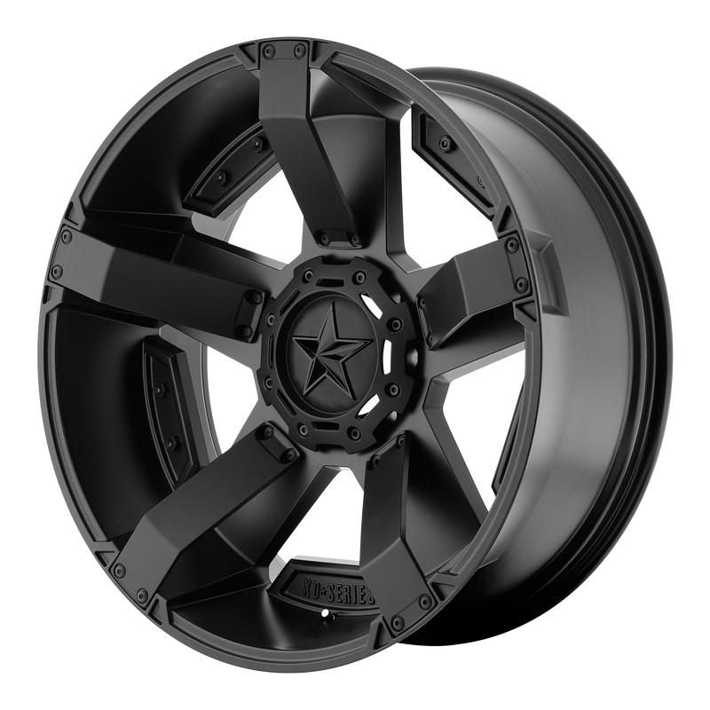 XD Series - XD811 ROCKSTAR II - Black - Satin Black W/ Accents - 18" x 9", 0 Offset, 5x127 (Bolt pattern), 78.3mm HUB