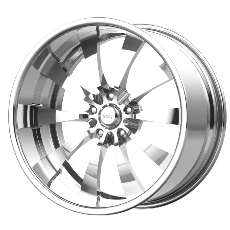 American Racing - VF480 - Chrome - Custom Finishes - 15" x 5", -12 Offset, 5x114.3 (Bolt pattern), 72.60mm HUB