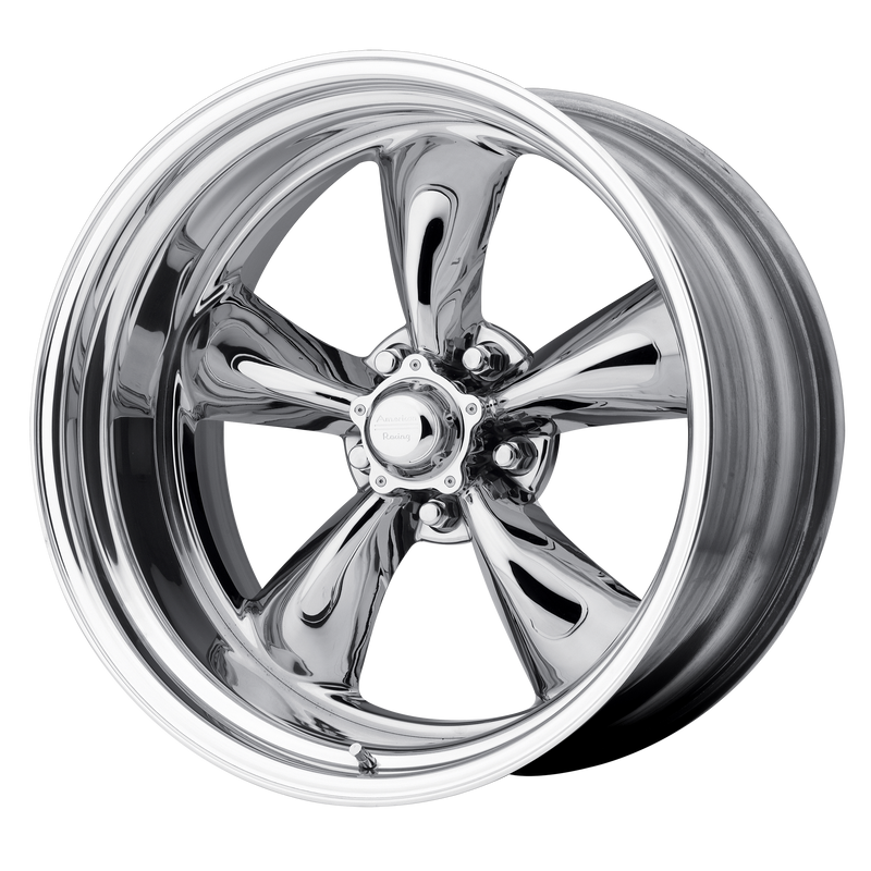 American Racing Vintage - VN474 GASSER - Polished - Two-Piece Polished - 20" x 10", -51 Offset, 5x127 (Bolt pattern), 78.30mm HUB